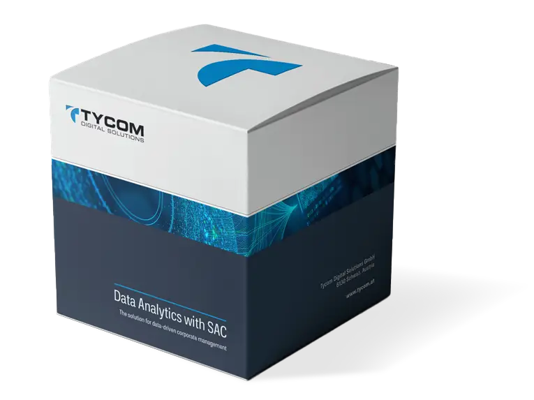 Tycom Product Box: Data Analytics with SAC