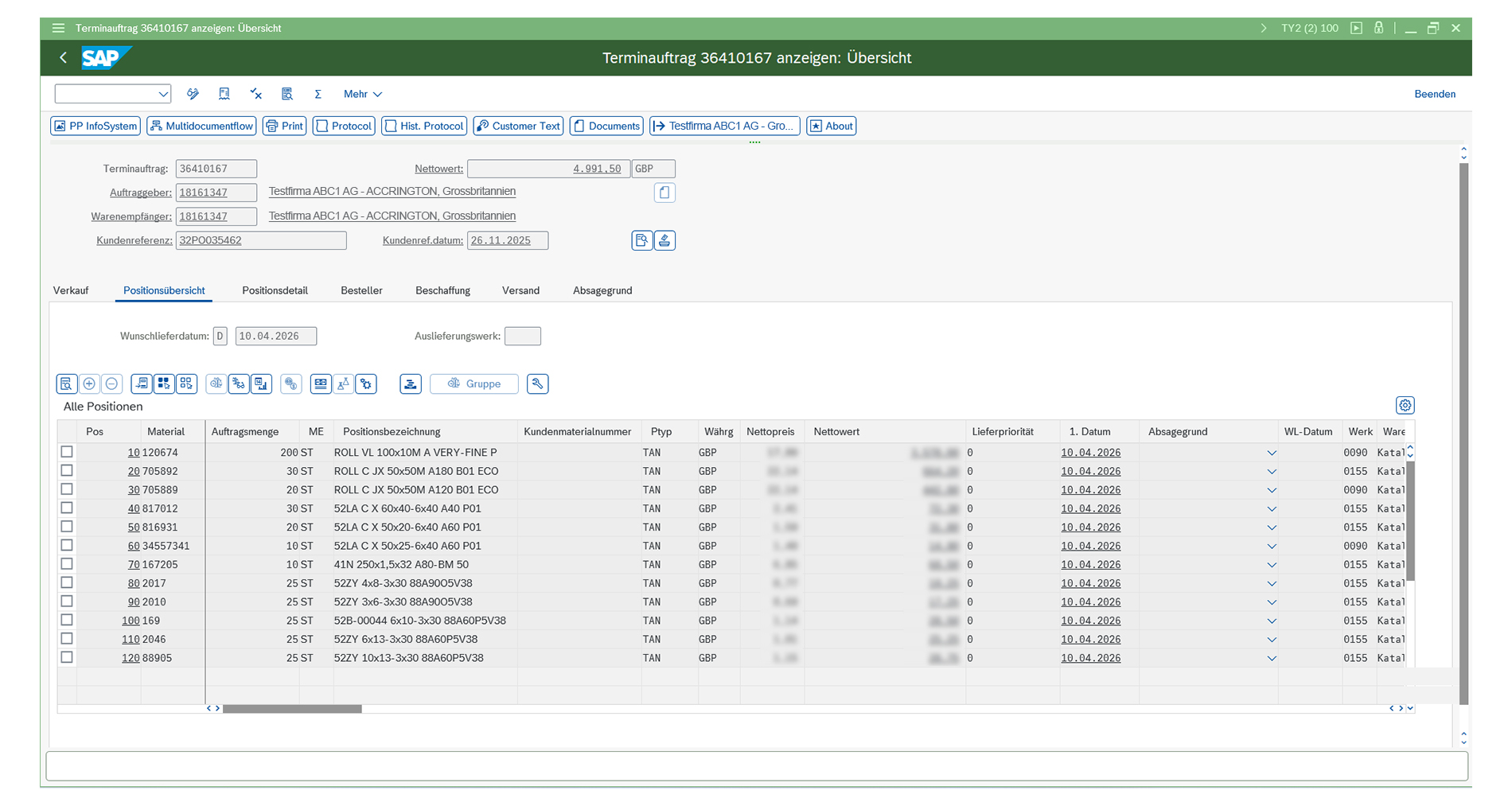 Tycom Flow bucht direkt in SAP
